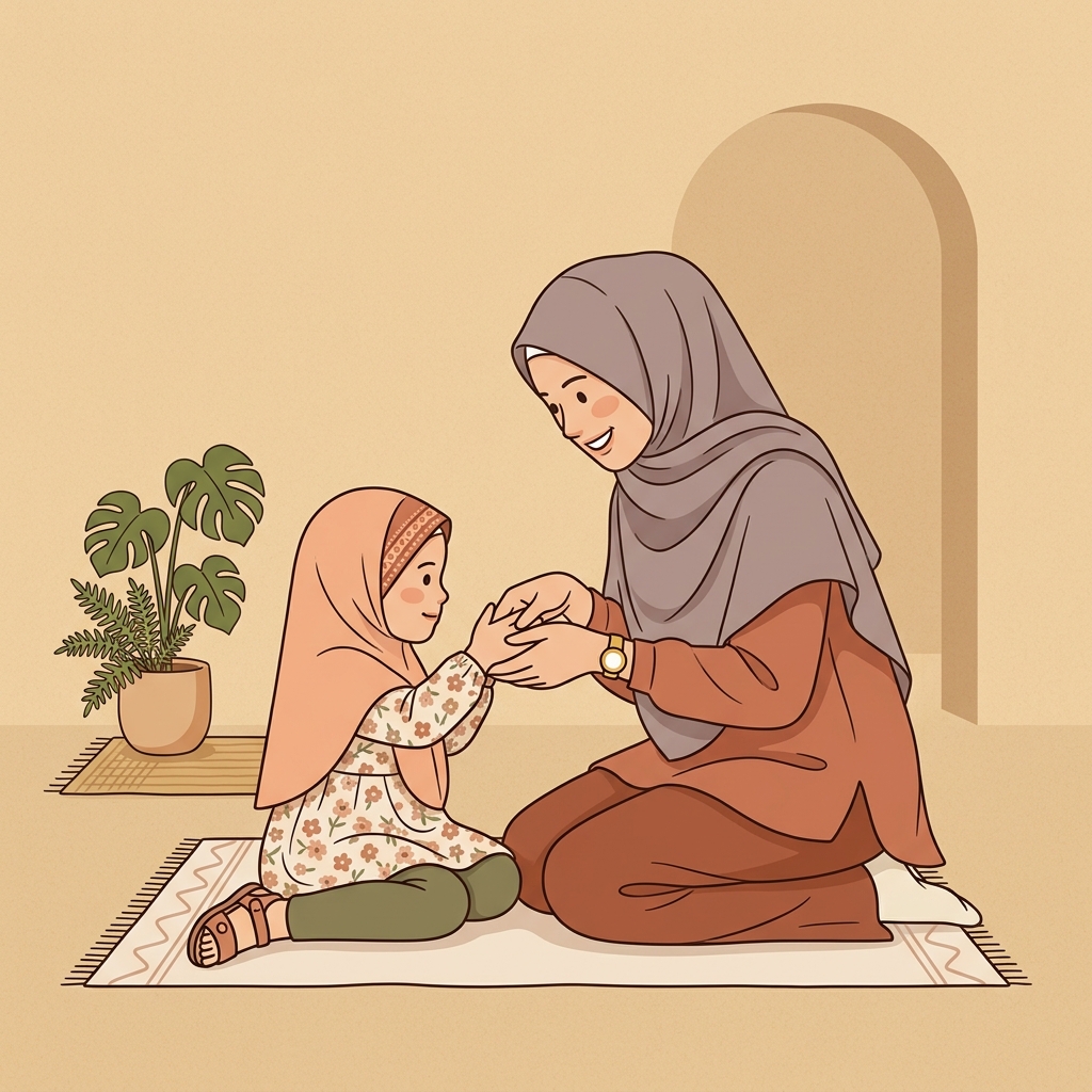 Mendidik Karakter Anak Melalui Pembiasaan Adab Harian